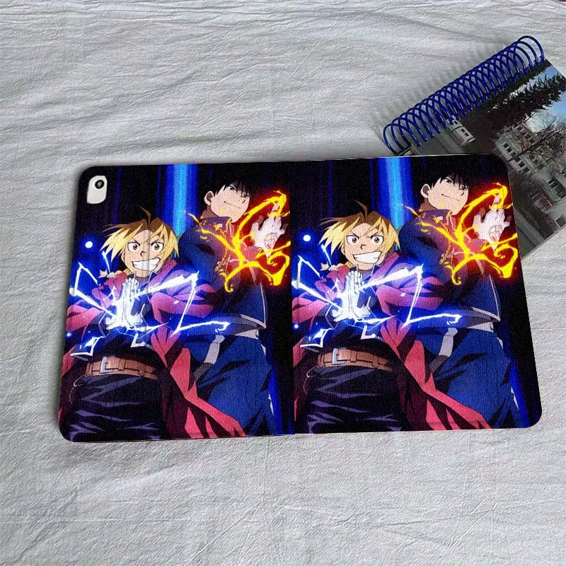 

F-Fullmetals A-Alchemists Art For iPad Pro Air Mini 1 2 3 4 5 6 7 7th 8th 9th 10th 11th 10.2 9.7 10.5 10.9 11 12.9 Tablet Case