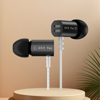 KZ ED9 PRO Zinc Alloy Metal Earphones Detachable Nozzle Design Music Headset