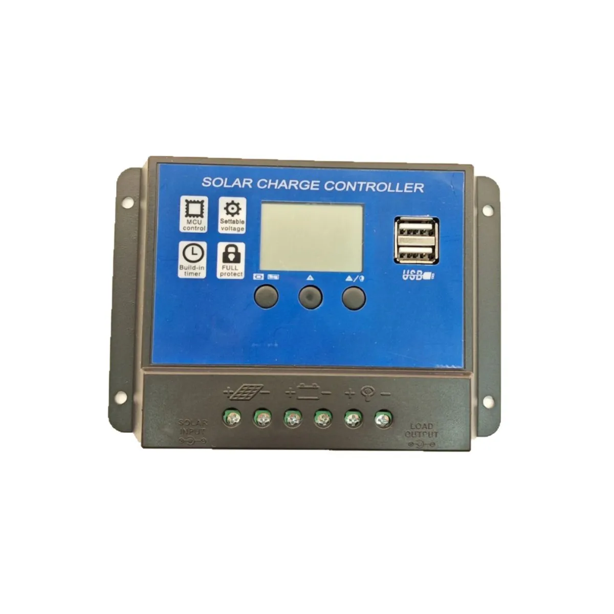 Cross border PWM solar controller 10A20A30A60ALED solar street light charging and discharging controller