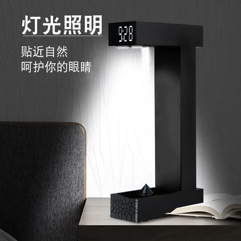 Anti-gravity time hourglass attractive force suspension water droplet backflow office ornament