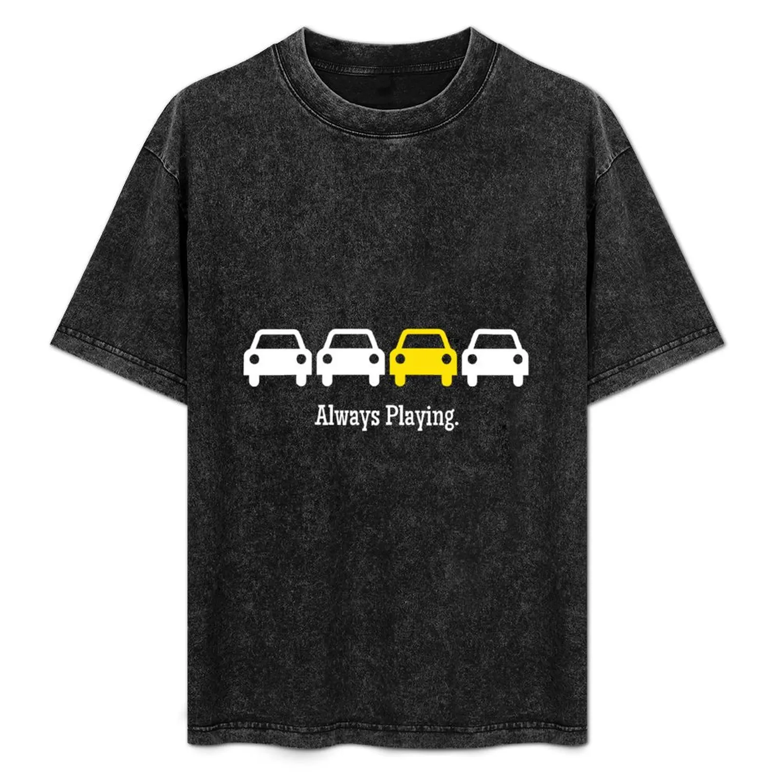 Cabin Pressure - Always Playing Yellow Car T-Shirt custom shirt korean fashion boys whites anime stuff anime shirts men