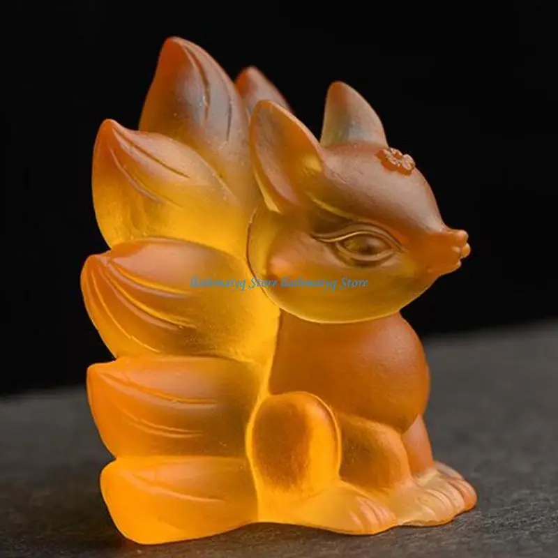 

573B Nine-tailed Foxes Crafts Silicone Mold Resin Epoxy Silicone Mold Jewelry Casting