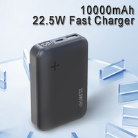 Mini Power Bank 10000mAh 22.5W PD Fast Charging Powerbank Portable External Battery Phone Charger for iPhone Xiaomi Samsung