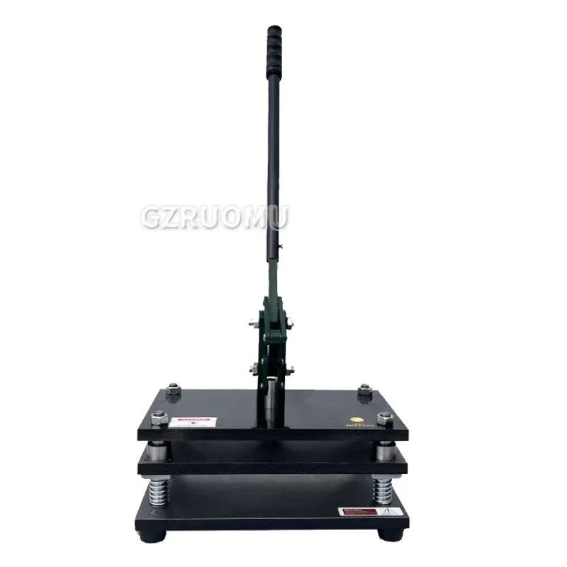 

200*280mm Leather Die Cutting Machine Hand Press Sampling Punching Tool Photo Paper PVC/EVA Sheet Cloth Mold Cutter 2.0T Force