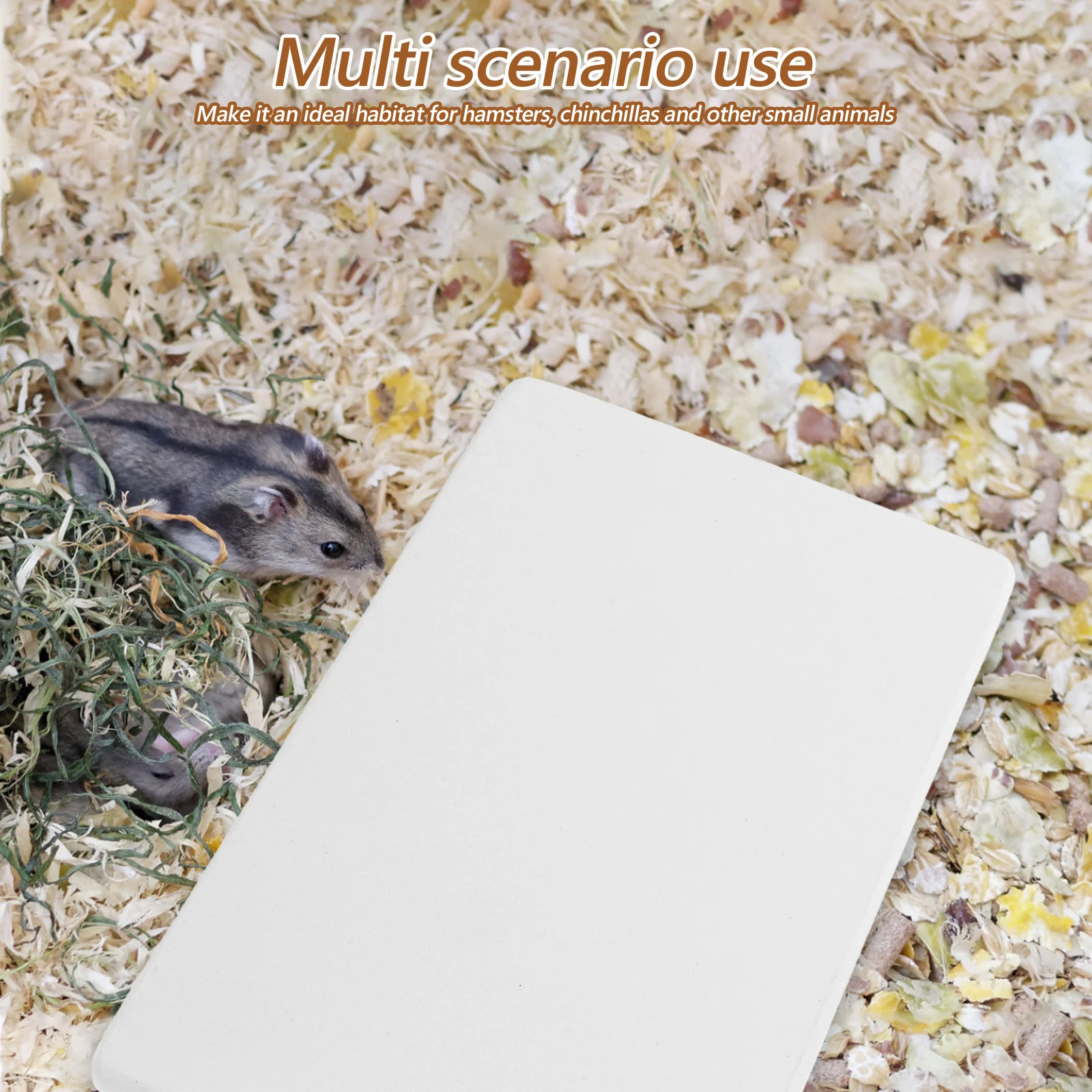 

Pet Cooling Mat Marble Made for Small Animals Fast Heat Dissipation Indoor Outdoor Use Rabbit Hamster Supply Cooling Mat Pet