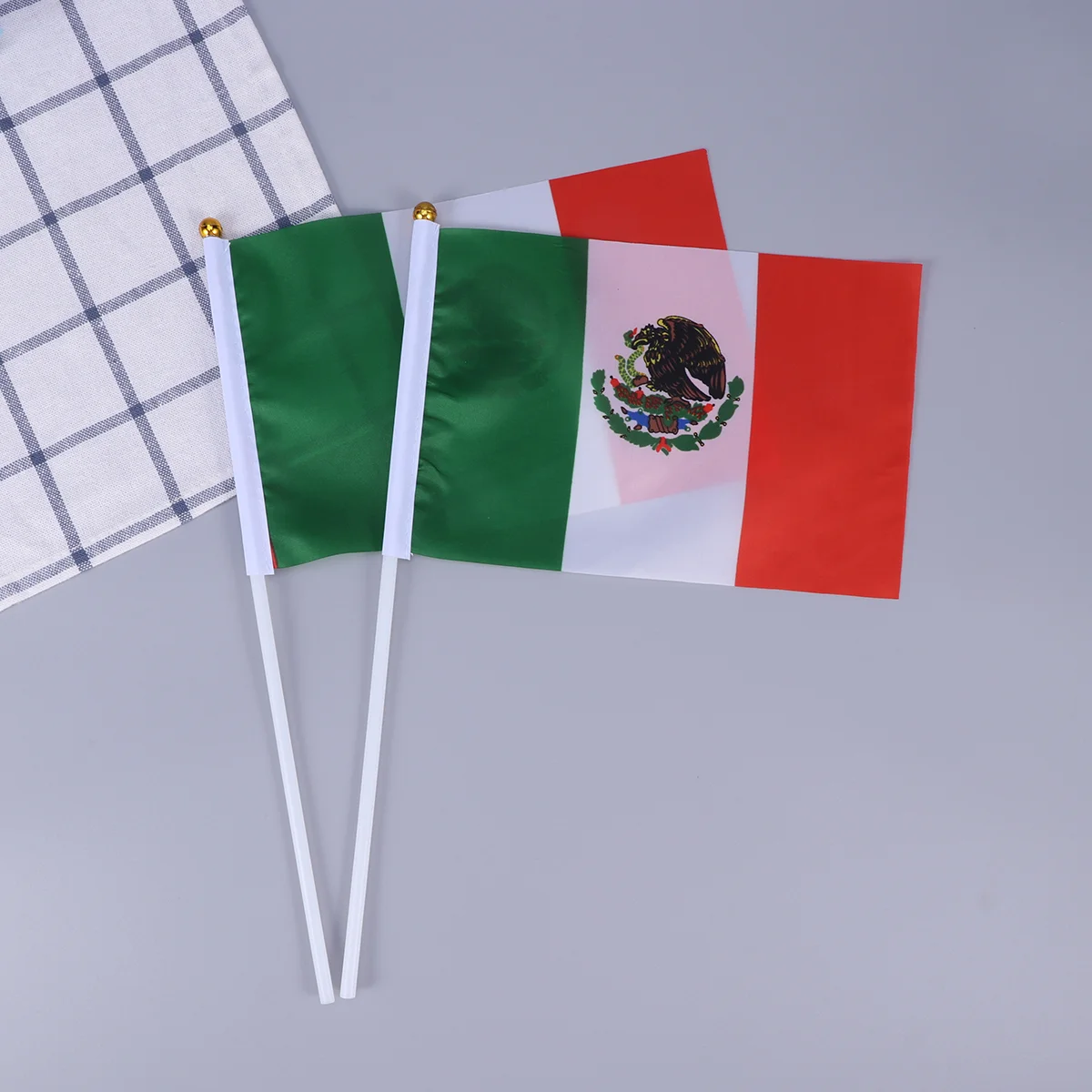 

50 Pcs Handheld Flag Mexico Party Decorations World Flags for Sale Small International Stick of Country