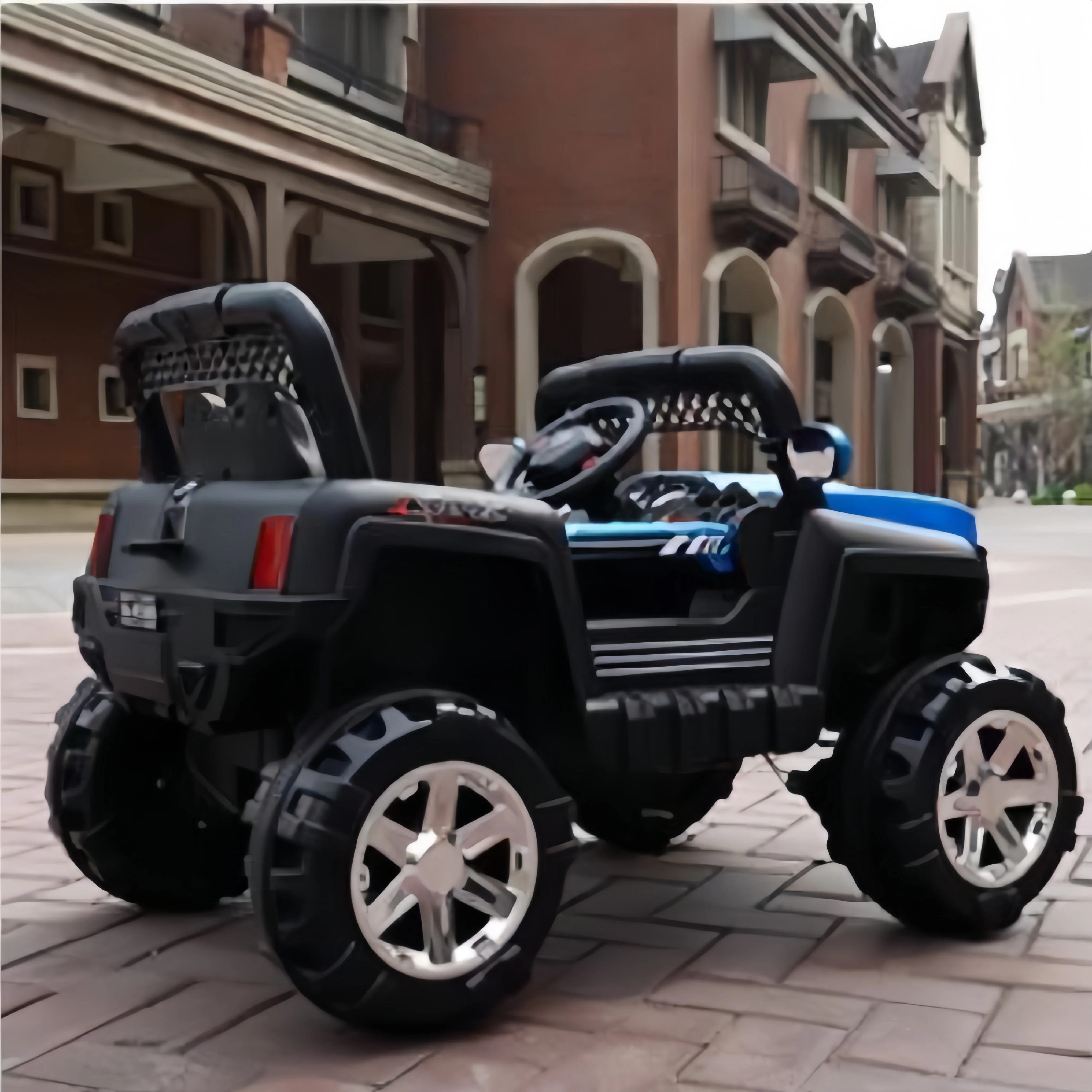 380W 12V Children Electric UTV 4WD Double Seater Waterproofing Buggy 3-6 Yeaes Old