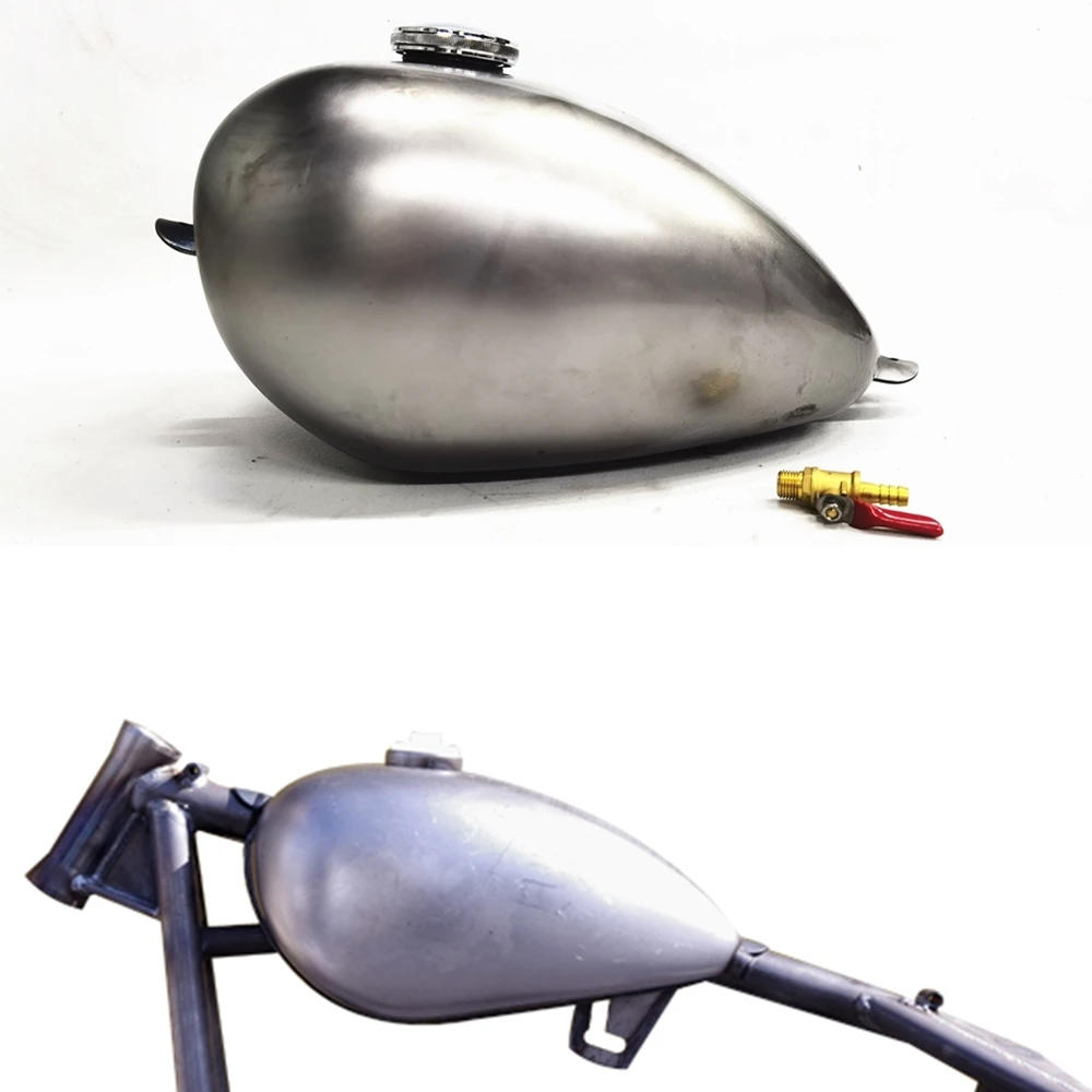 Motorbike Petrol Gas Fuel Tank Deep Waist Modified Handmade Fuel Oil Gasoline For Harley Universal Model