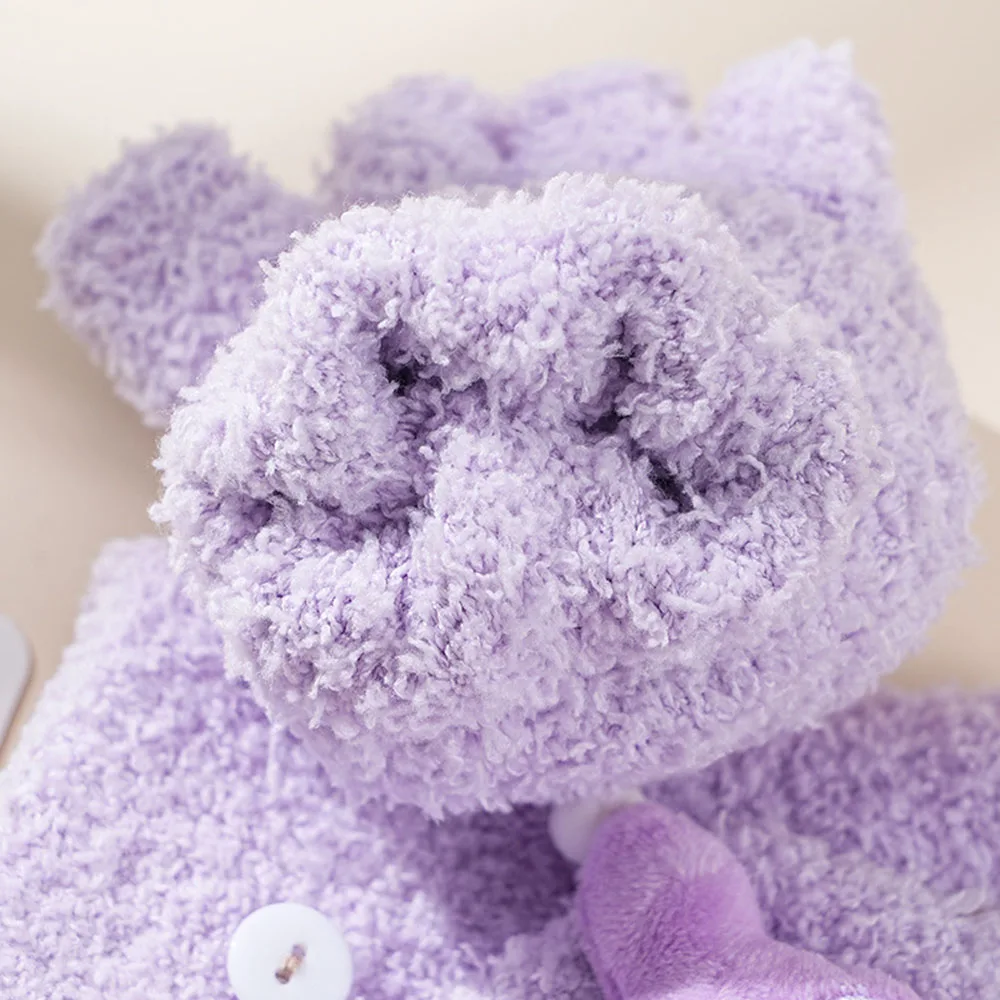 جديد Kawaii سانريو الأطفال قفازات دافئة Kuromi بلدي ميلودي الباردة واقية الشتاء قفازات الاصبع أفخم شاشة اللمس الدافئة الأطفال الهدايا #4