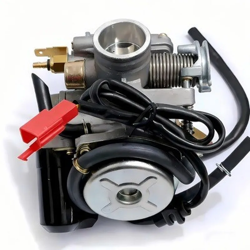 PD26J 26mm Carburetor For GY6 125CC 150CC Scooter ATV With Heater, Replacement Fuel System Spare Parts