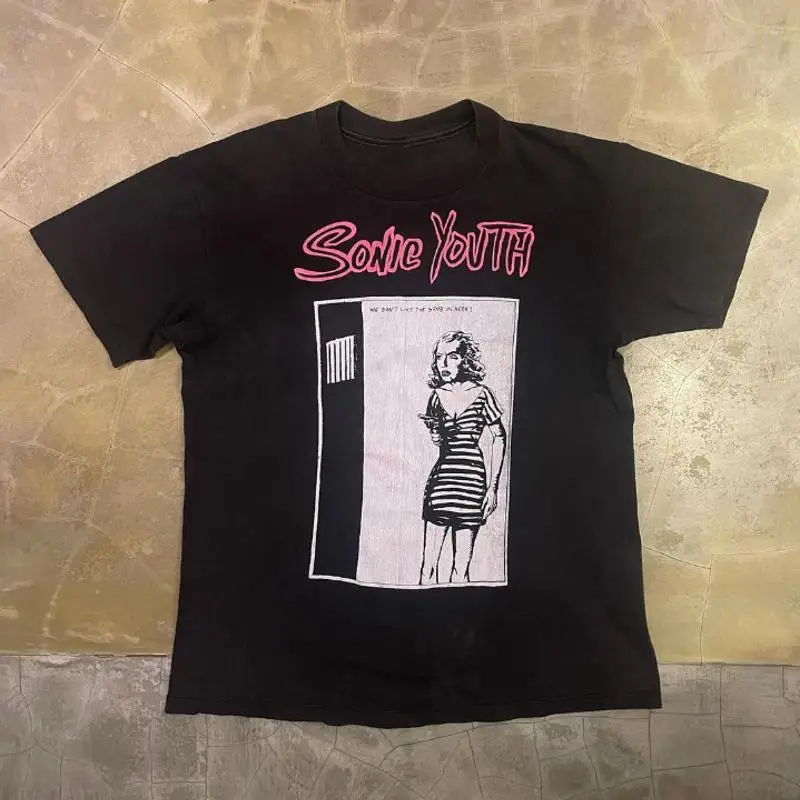 

Sonic Youth We don't like the grub in here T Shirt Full Size S 5XL