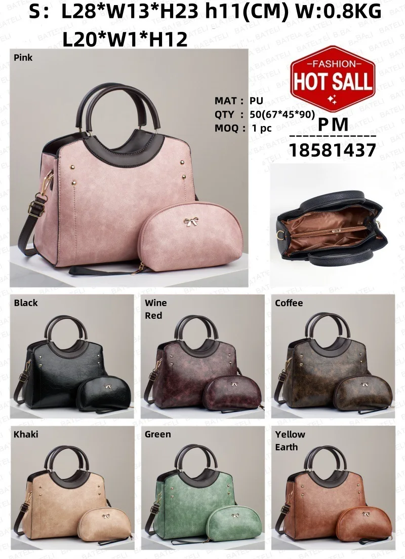 Bolso de mujer 2024 primavera nuevo bolso de hombro tipo bandolera de gran capacidad Retro Casual bolso de mamá bolso de madre para mujer