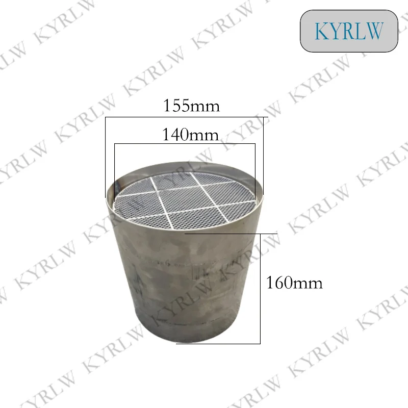 Universal Diesel Particulate Filter 140*160MM Diesel silicon Carbide DPF Silicon Carbide DPF