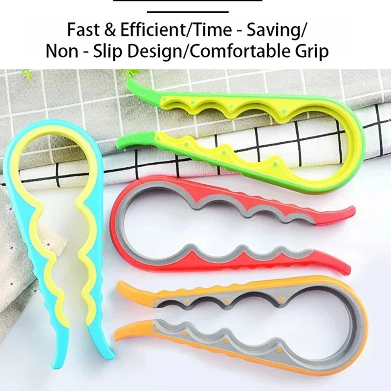 Bottle Cap Opener Open Bottle Covers Universal  Kitchen Jars Opener Effortless Jar Opener Open Jars and Lids KPQ001