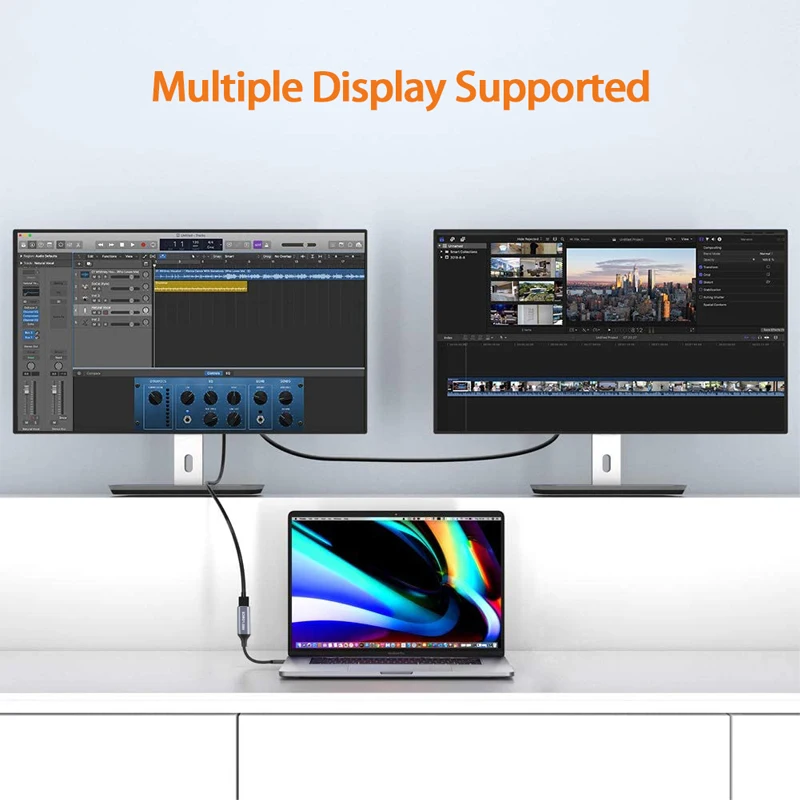 USBタイプCからDisplayPort4k @ 60hz 1080p,外部ビデオ,macbook 2017 Galaxy s9 huawei p20