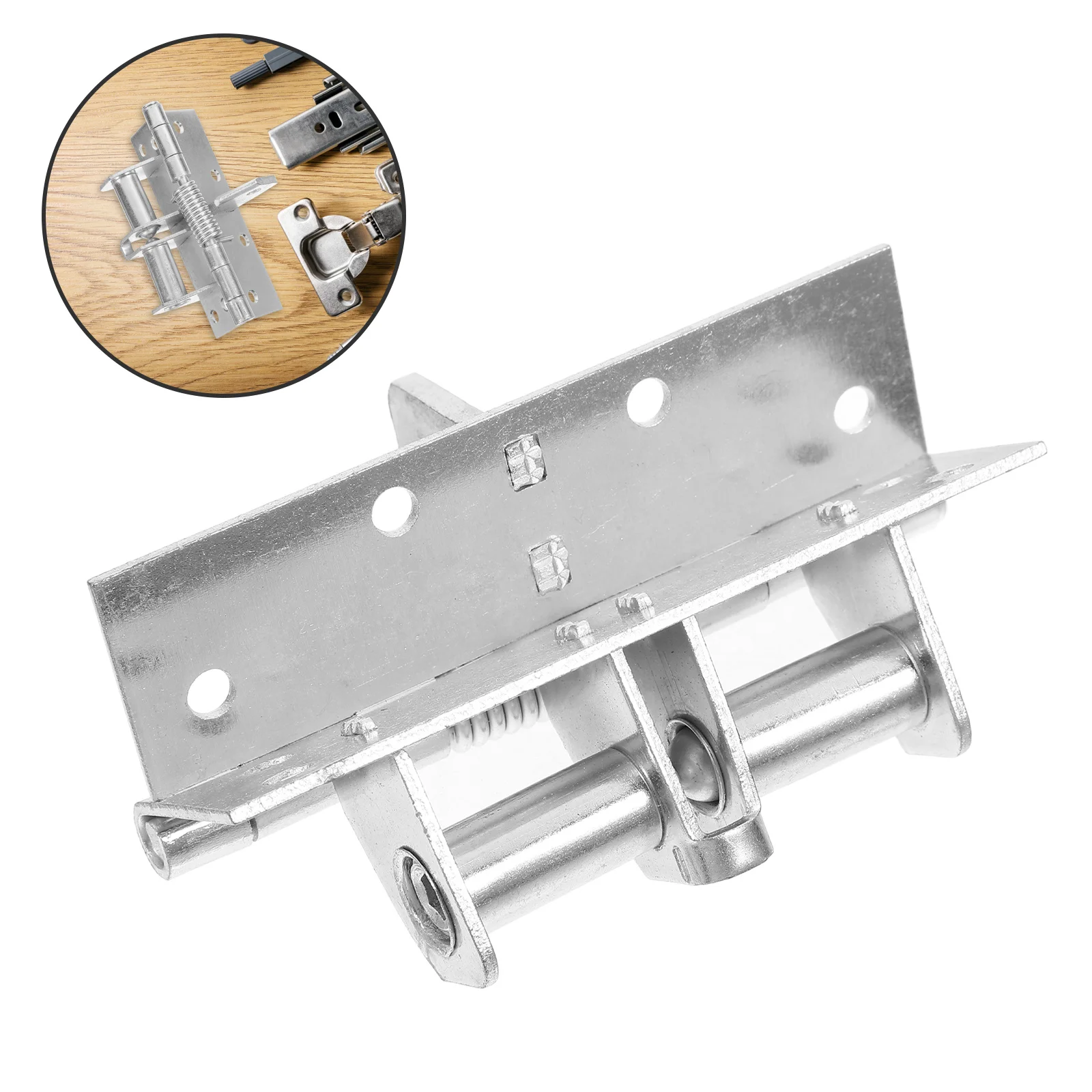 

1 комплект, самозакрывающиеся многоскладные пружинные петли для шкафа, прочные сменные фурнитурные петли для кухонных шкафов