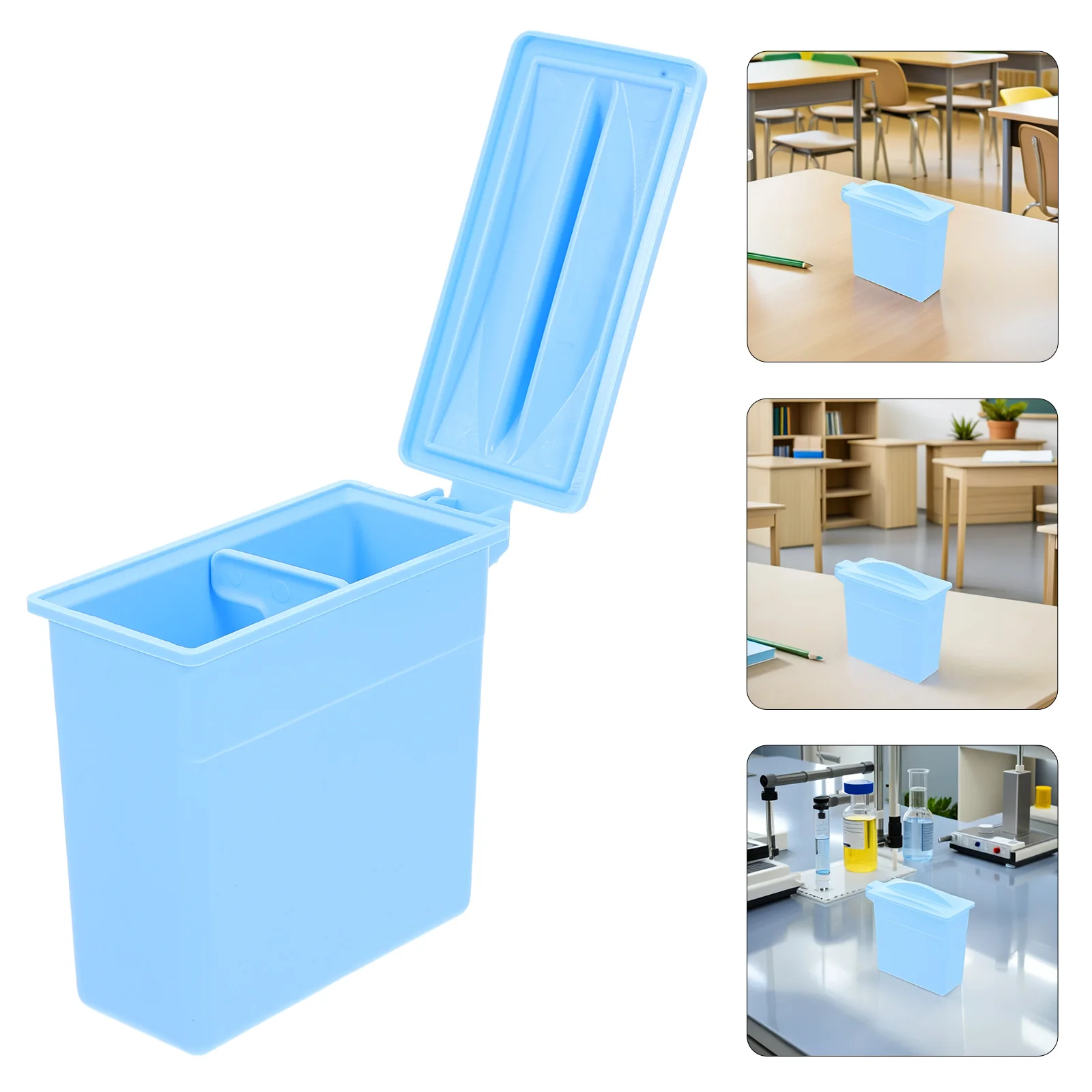 

1 Set Lab Stand High-Capacity Staining Plastic Jar For Microscope Sample Preparation Research Lab Equipment Education Medical