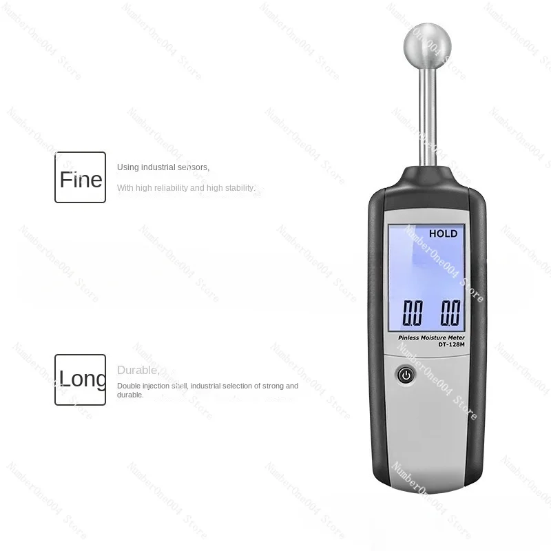 Non-contact induction moisture meter Wood building gypsum cement moisture meter