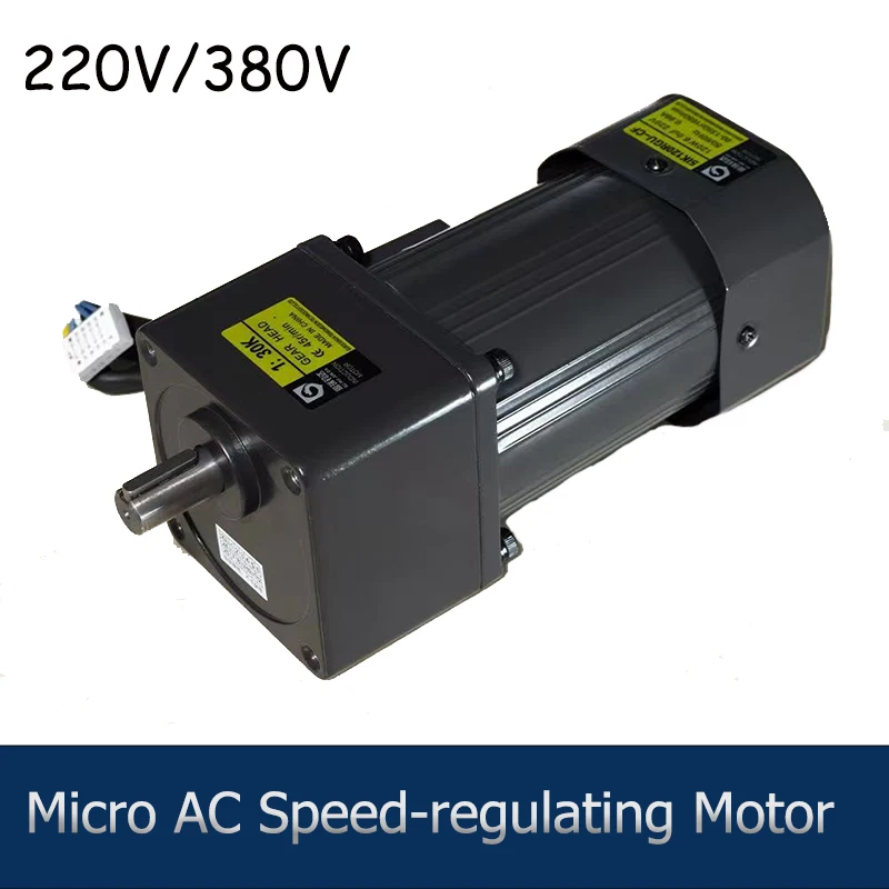 

Micro AC Motor 220V 380V 50Hz Asynchronous Motor Induction Motor Shaft 15mm 12mm For Packaging Machine Adjustable speed motor