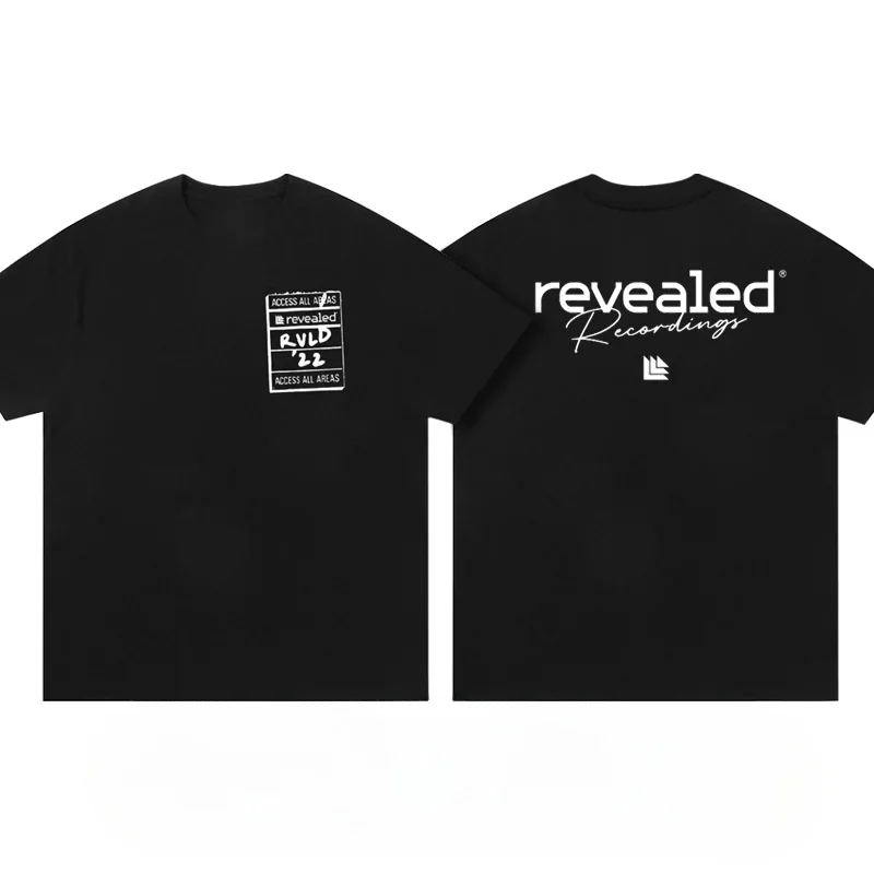 2026 Men's and Women's New Hardwell Short Sleeve T-shirt Men's Top 100 Dj Around Clothes Electric Sound Revealed Brand - view 6