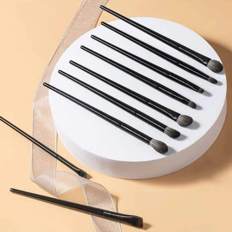 

1Set Eyebrow Contour Eyeliner Brush Natural Eye Makeup Brushes Set Eyeshadow Brush Women Eyes Cosmetic Detail Make Up Tools