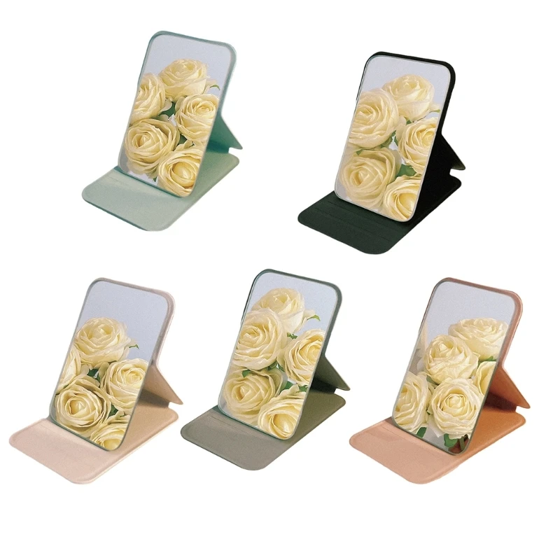 화장 거울 접이식 거울 작은 거울 화장 거울 휴대용 거울