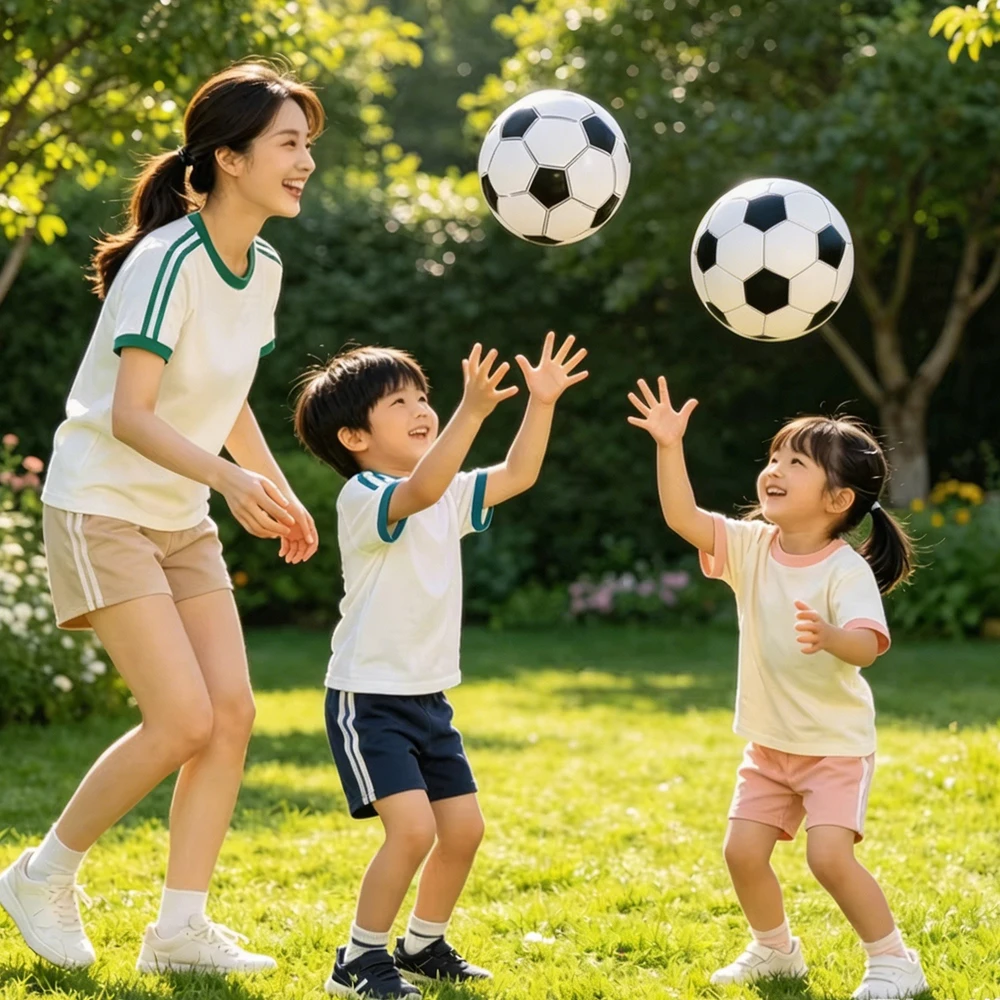 Inflatable Beach Soccer Ball PVC Inflatable Football Water Pool Toy for Children Adults Summer Outdoor Fun Play and Party Games - view 3