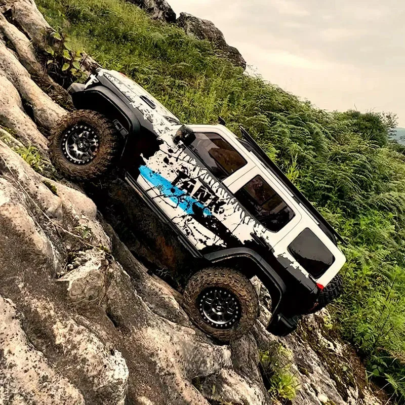 Km Thor 1:8 Simulation Tank 300 véhicule d'escalade compétitif à grande et basse vitesse véhicule tout-terrain télécommandé professionnel Rc