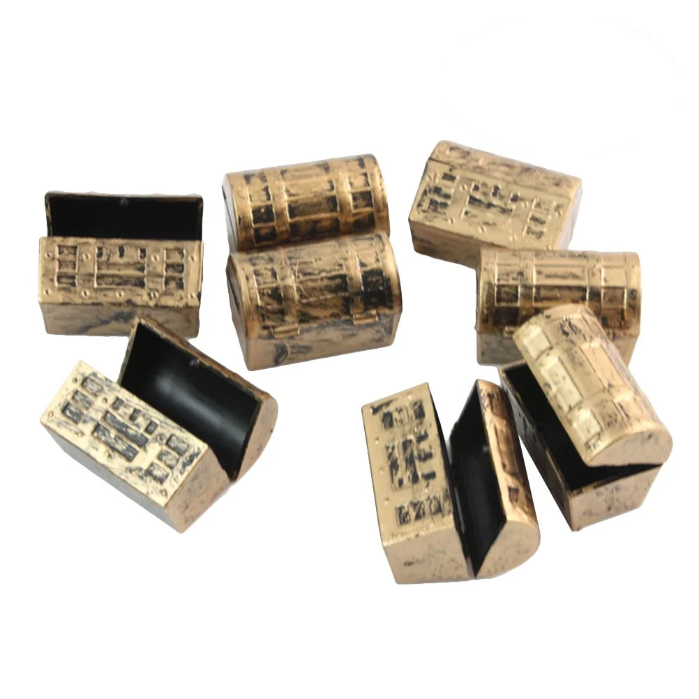 

12pcs Mini Pirate Treasure Chests Gift Storage Box Party Favors For Adventure Play Keepsake Chest For 'S
