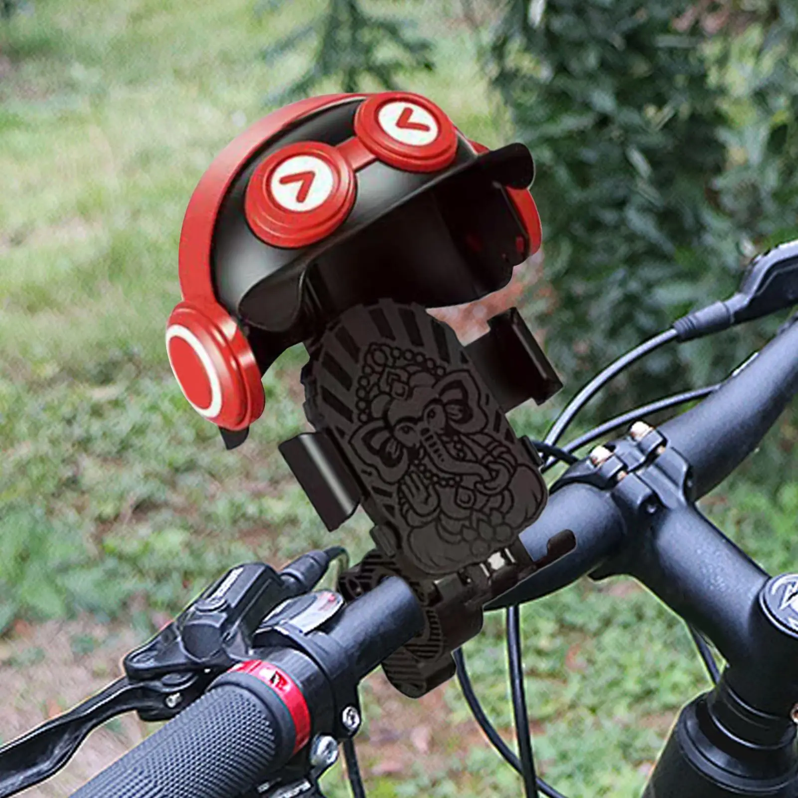 

Motorcycle Phone Holder With Sun Hat Riding Cell Phone Rack With Helmet Waterproof Mobile Phone Bracket Cellphone Mont support