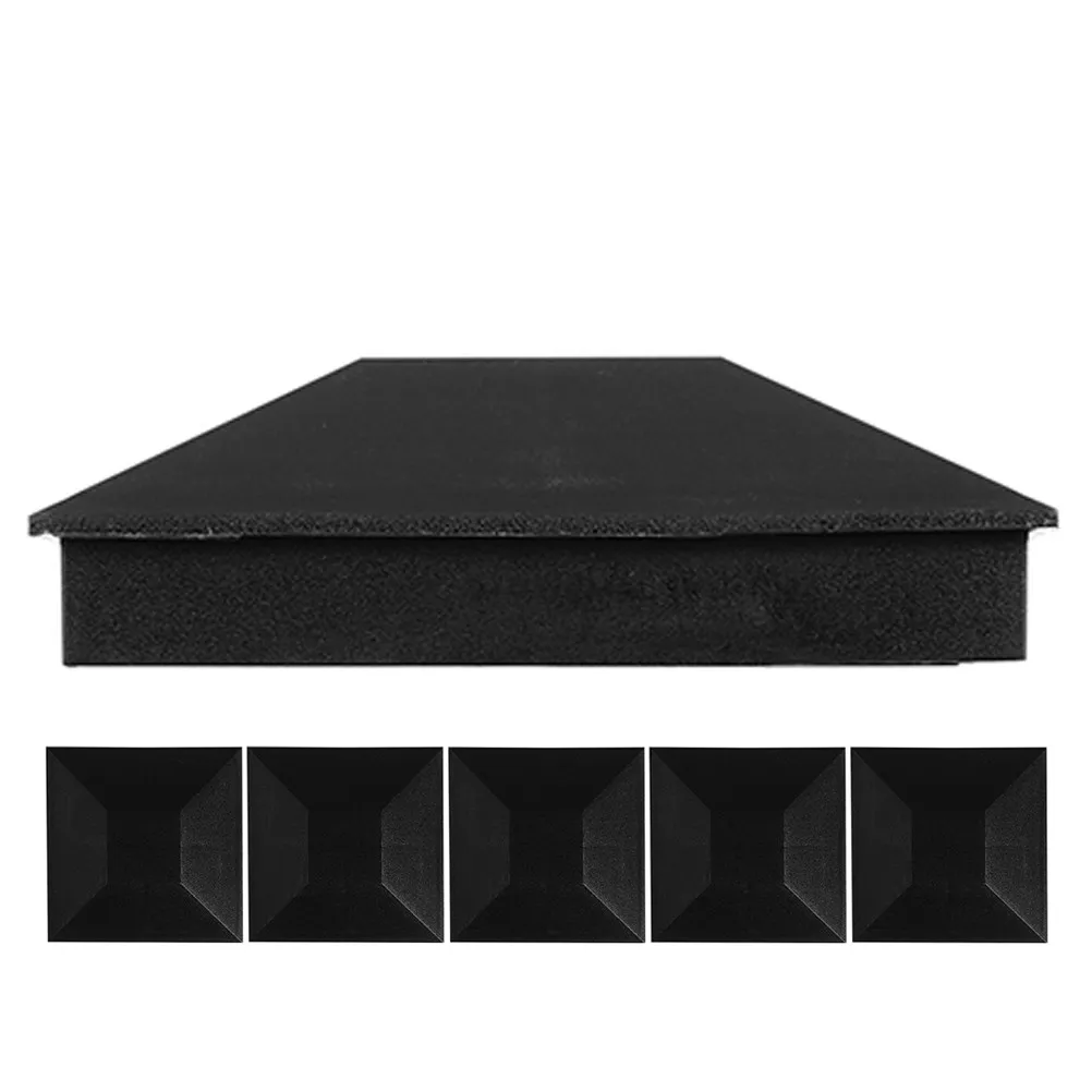 Fence Post Caps 6Pcs Plastic Toppers Outdoor Garden Finials Protective Covers for Lawn Fence Posts