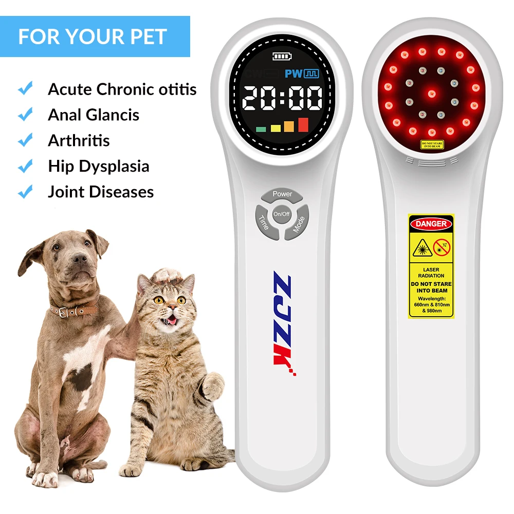 

2026 Class 4 High Power Laser Therapy Device 660nm810nm LLLT for Arthritis Pain Relief Fibromyalgia Wound Healing and Veterinary
