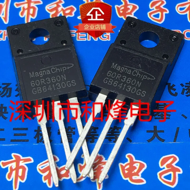 5 pces-10 pces 60r360n mmf60r360n TO-220F novo e original em estoque