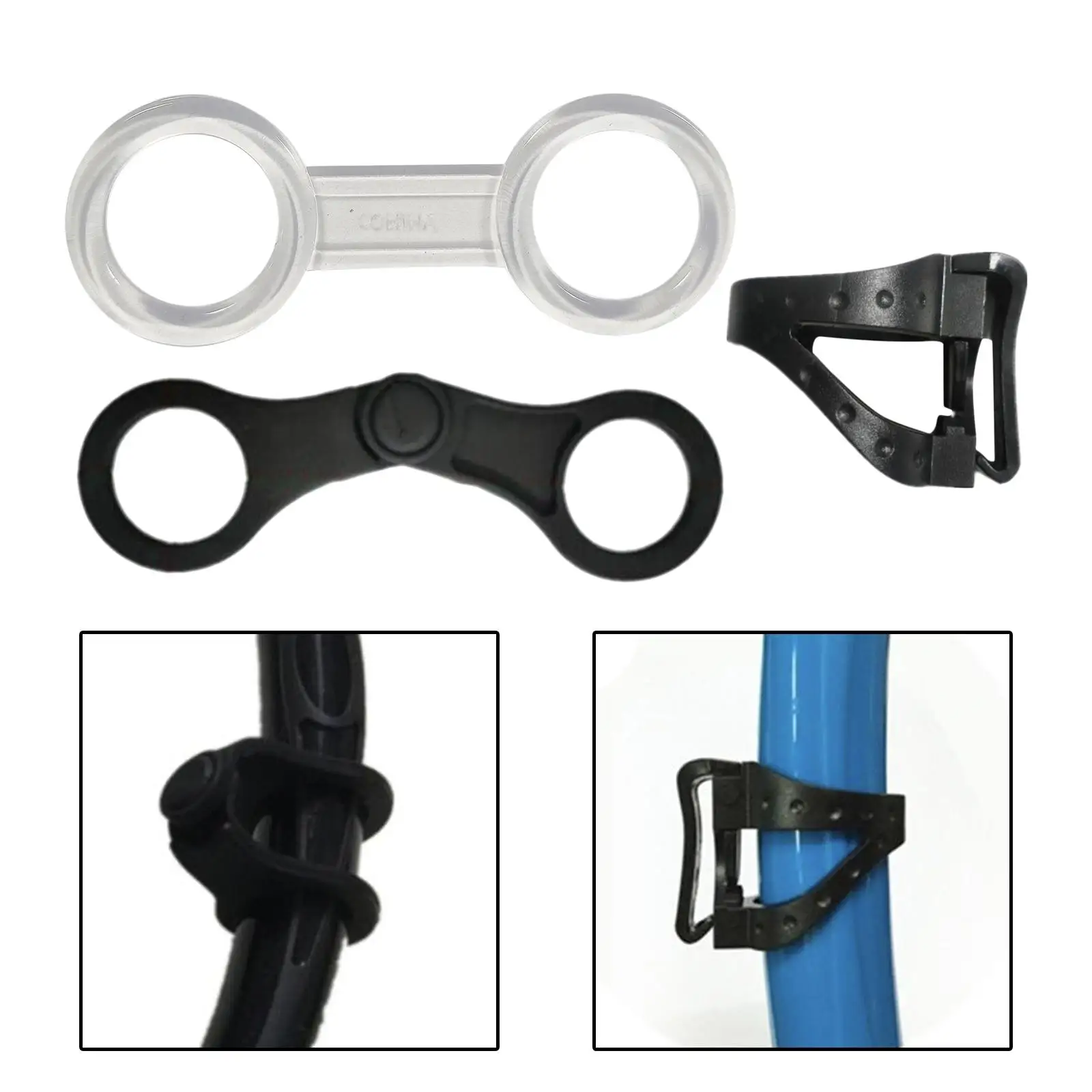 Snorkel Retainer Snorkel Keeper เปลี่ยน Quick Release แบบพกพา, ดําน้ํา