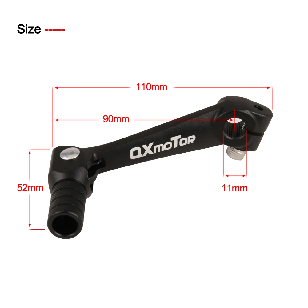 Aluminum Folding Gear Shift Lever For Apollo Orion Xmotos Kayo T2 T4 BSE 189 J1 J2 250cc Dirt Pit Bike Motocross ATV Motorcycle