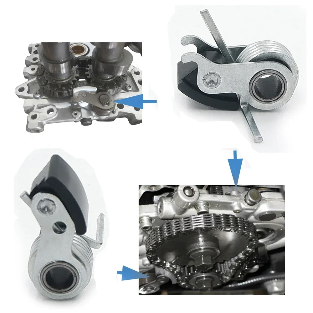 Zestaw napinaczy wewnętrznych łańcuchów motocyklowych na lata 1999-2006 Harley Davidson Twin Cam 39954-99A 39964-99A SR