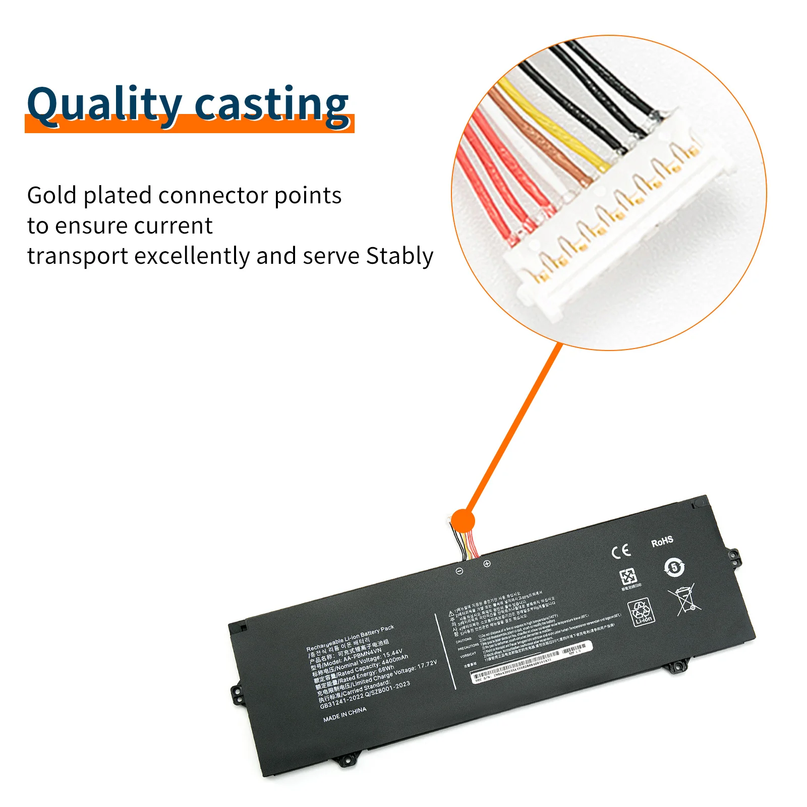 AA-PBMN4VN بطارية الكمبيوتر المحمول لسامسونج غالاكسي كتاب برو 360 15 NP950XDB NP950XDB-KA1US NP950XDB-KB1US NP950QDB سلسلة