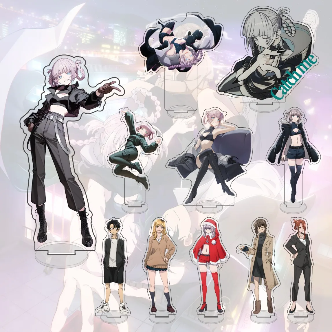 

Anime CALL OF THE NIGHT 15cm Acrylic Stand Character Yamori Kou Nanakusa Nazuna Action Standing Model Desktop Decoration