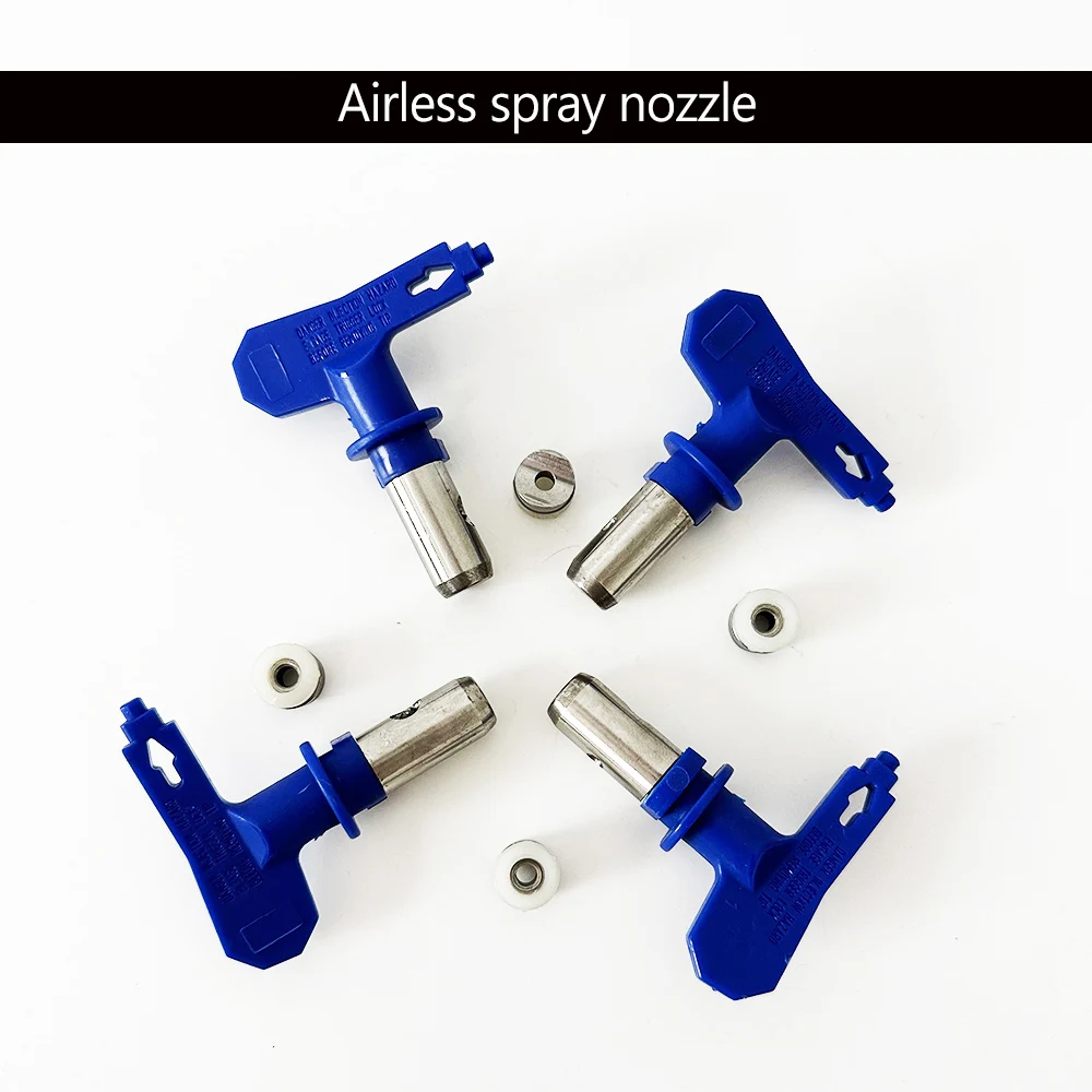 # 109-421 Acciaio al tungsteno airless spruzzatura mitragliatrice ugello pistola a becco d'anatra sedile putty vernice lattice macchina a spruzzo di vernice