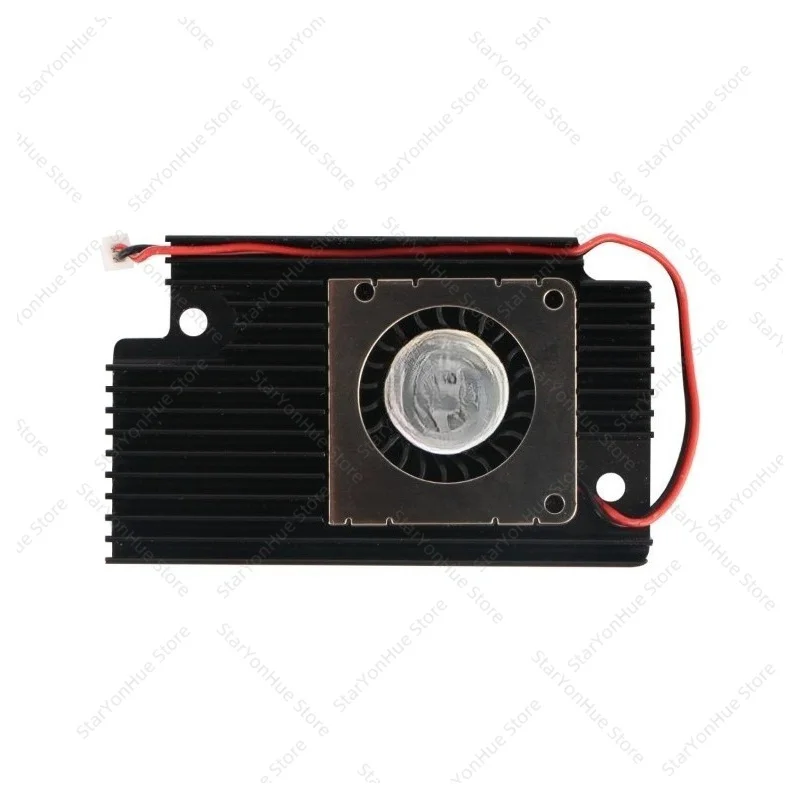 For ROCK 5B 5B+ 5T Single Board Computer, 6240B Aluminum Heatsink, Speed‑Adjustable Cooling Radiator