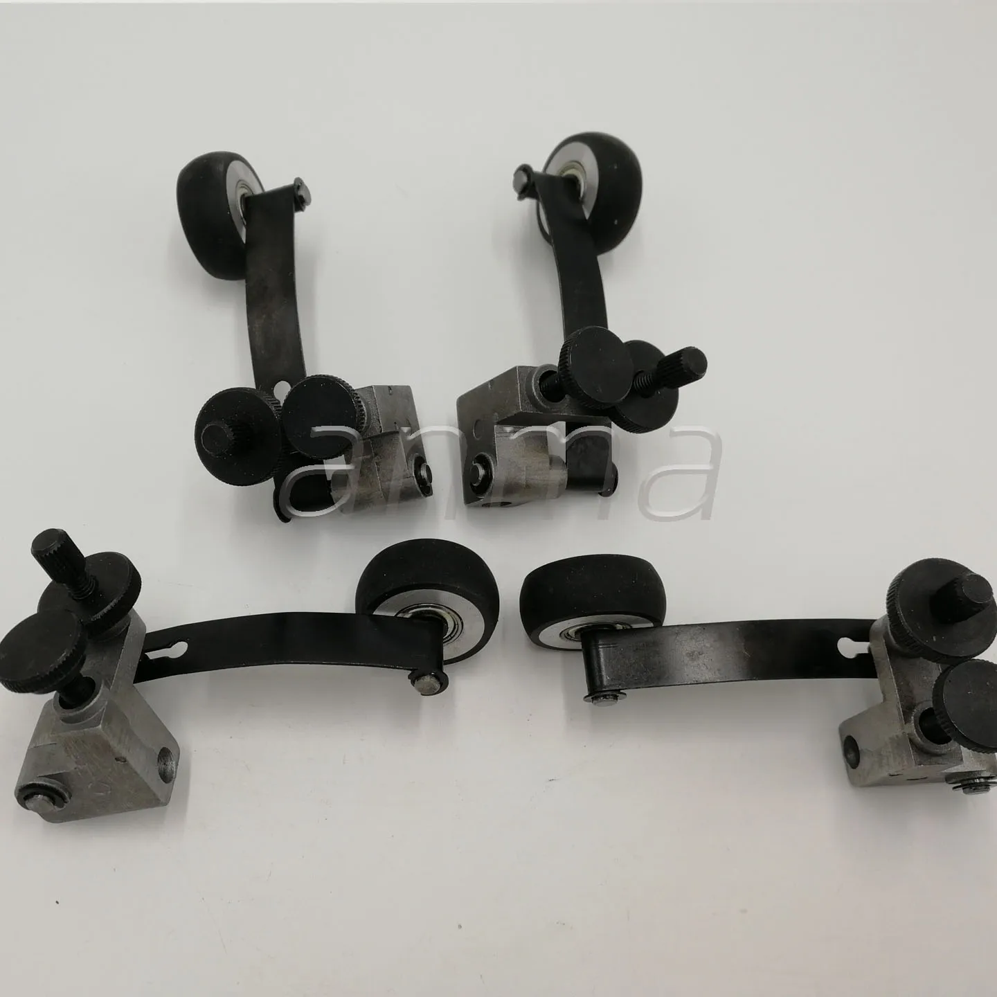 1 Pair Paper Pressing Wheel Installation Hole 8MM For Komori Printing Machine Accessories Rubber Wheel Assembly ﻿