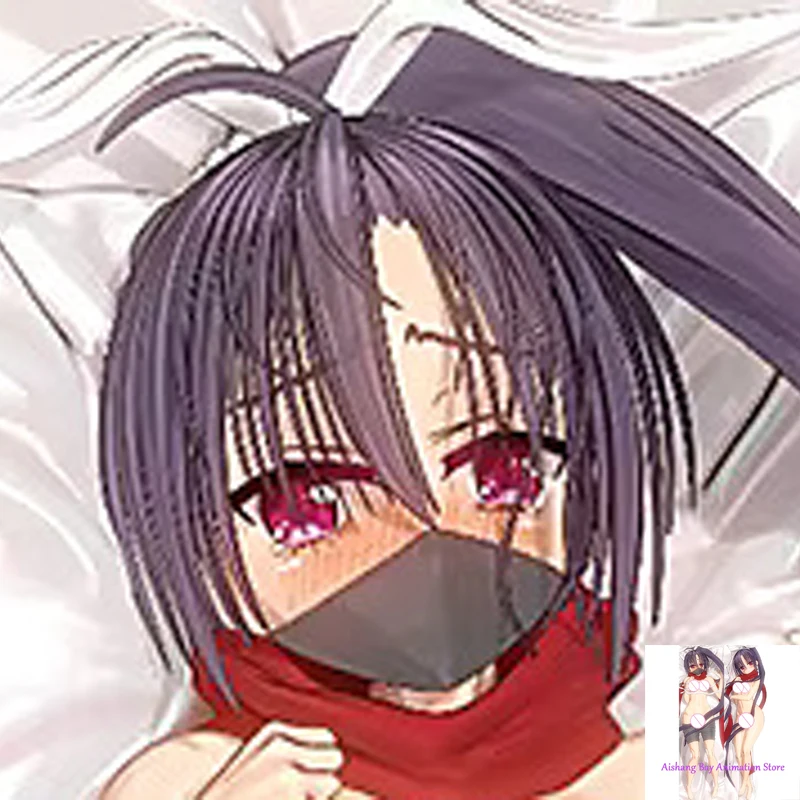 

Чехол на подушку в стиле аниме Dakimakura Fuuma Hina, двухсторонний принт, украшение для тела в натуральную величину
