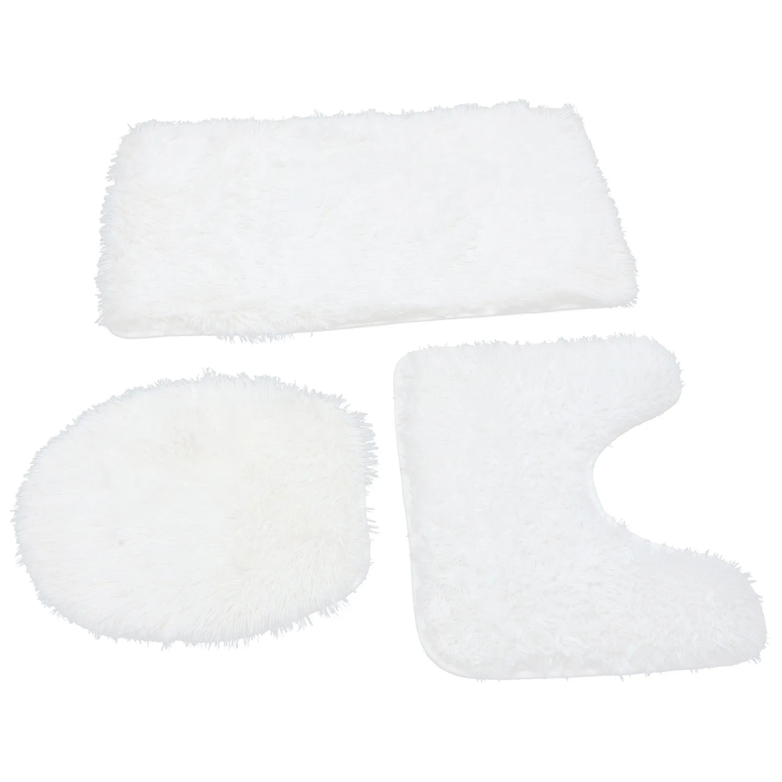 

1Set Non-Slip Toilet Lid Cover Floor Mat Thickened Household Toilet Cushion Reusable Soft Protective Ground Pad Bathroom