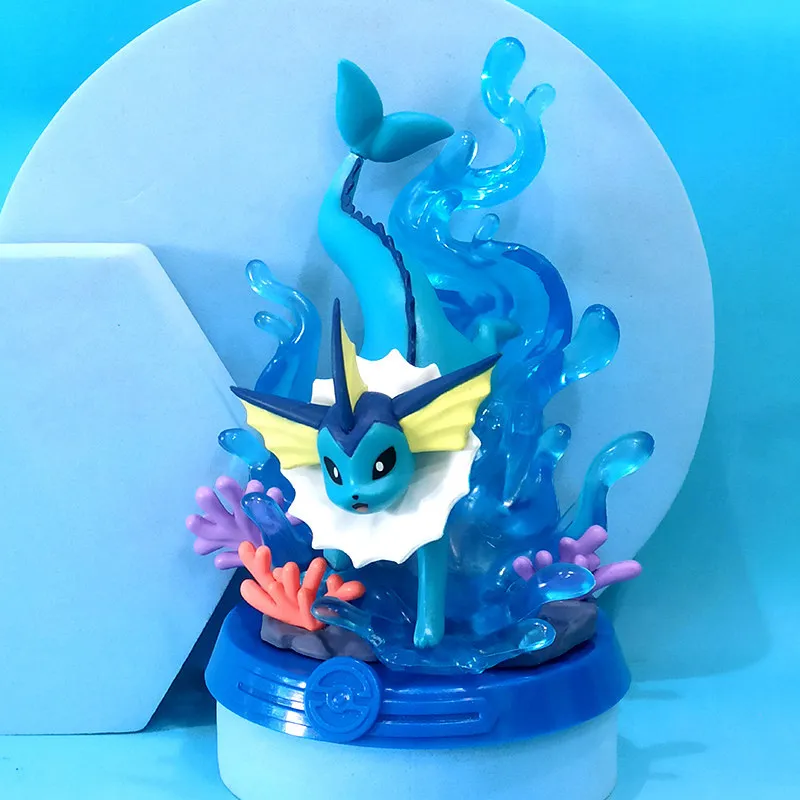 Anime Pokemon Funism Adventure Eevee Family Suit Blind Box Jolteon Sylveon Actionfigur Sammlung Modell Kinderspielzeug Geschenk Replik – Detail 5