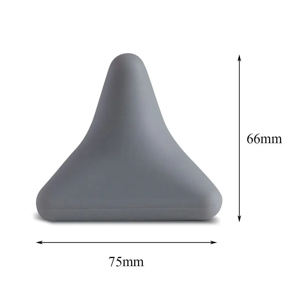 1pcs Plantar Pain Relief Neck Four-corner Massager Muscle Massager Point Press Tool Massage Tool Release Silicone Massage Cone