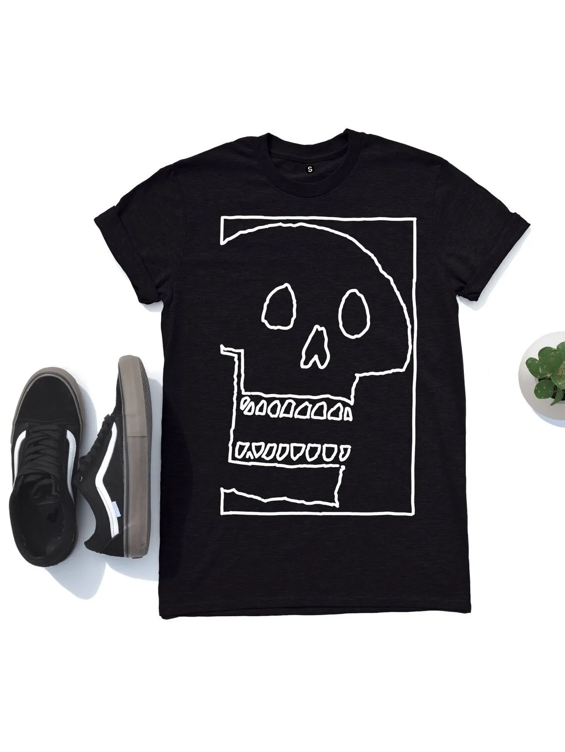 

Skull Shirt Print Tshirt Skulls T-Shirts Graphic Tees Mens Gift For Guys T-shirt Man Funny Tshirts