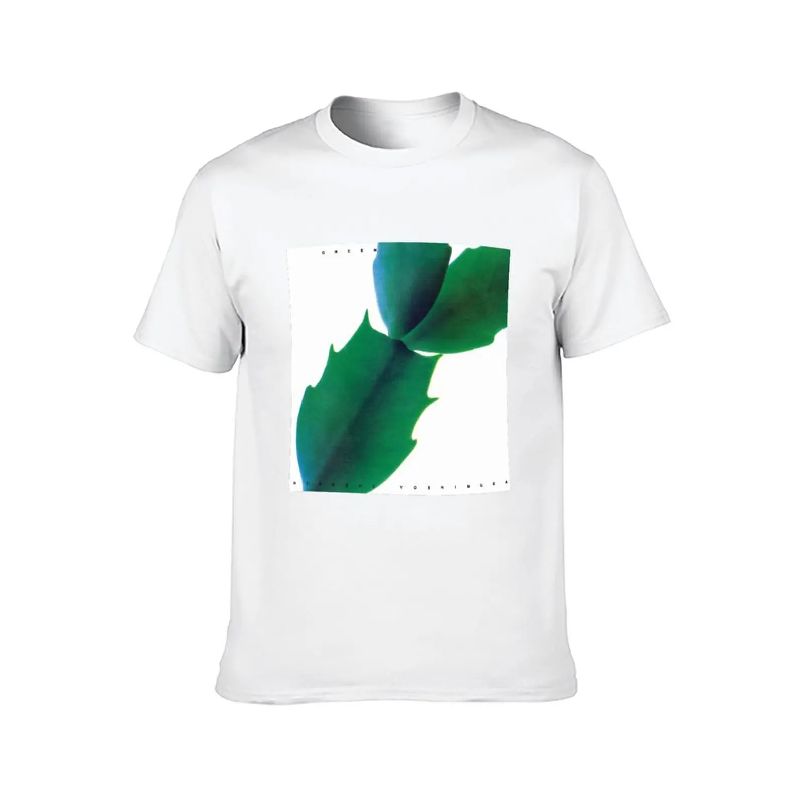 Hiroshi Yoshimura ambient leaf album cover T-Shirt Anime t-shirt anime t shirts Louboutins mens tall