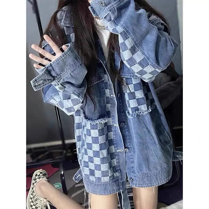 Camurça feminina bombardeiro jaquetas outono inverno casaco mulher impermeável à prova de vento ao ar livre bolso frontal botão puro simples básico senhoras