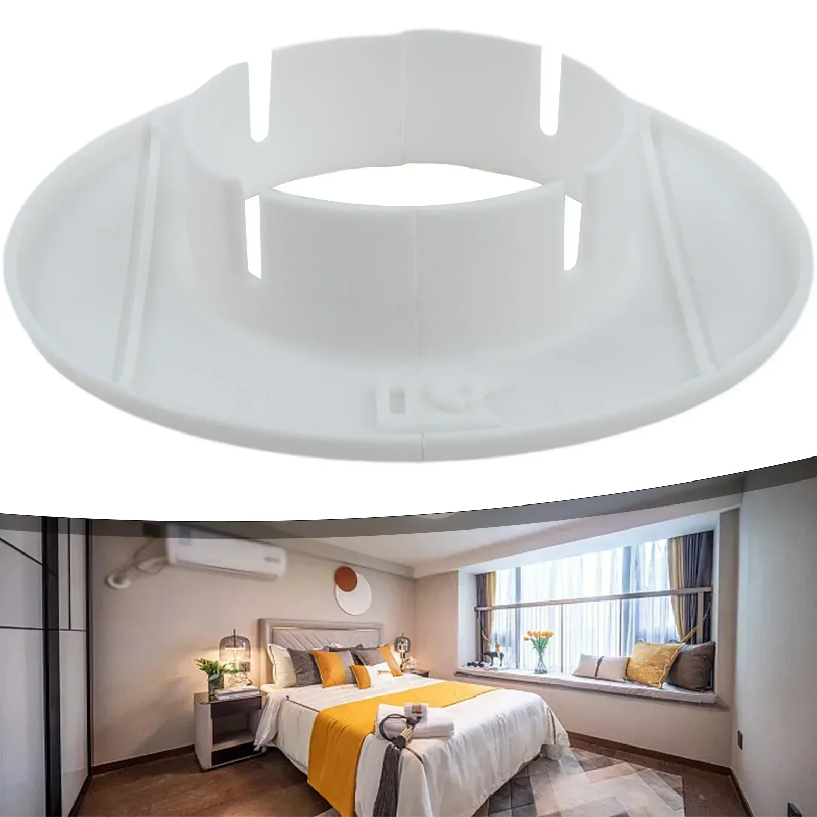 

1pcs Cover Rosettes Cover Rosette Cable Entry Cable Passage 40-80mm Hole Cover 40mm 50mm 55mm 60mm 70mm 80mm