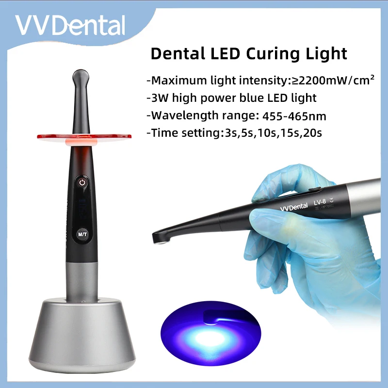 vvdental-ワイヤレス-led-硬化ライト-3-秒樹脂硬化ランプ-2200mw-cm²-2-モード-400nm-515nm-光重合歯科機器
